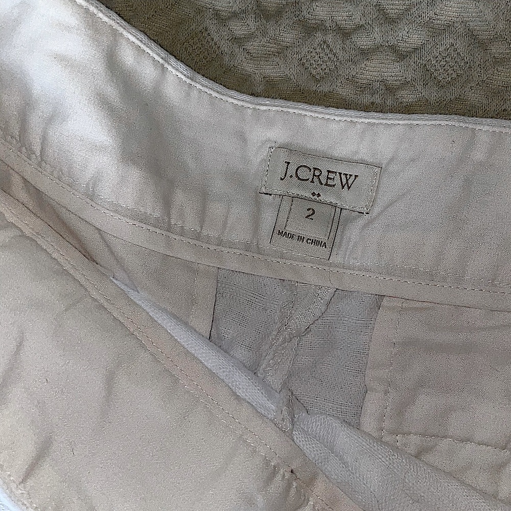 JCREW White Shorts